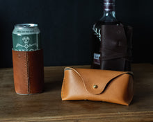 Load image into Gallery viewer, Theia Glasses Case in Russet Skirting - Ready to Ship - aether and vertu