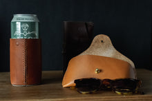 Load image into Gallery viewer, Theia Glasses Case in Russet Skirting - Ready to Ship - aether and vertu