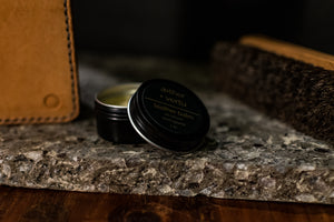 All Natural Leather Balm - 1oz - aether and vertu