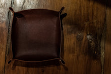 Load image into Gallery viewer, Lekane Valet Tray - Horween Football - aether and vertu